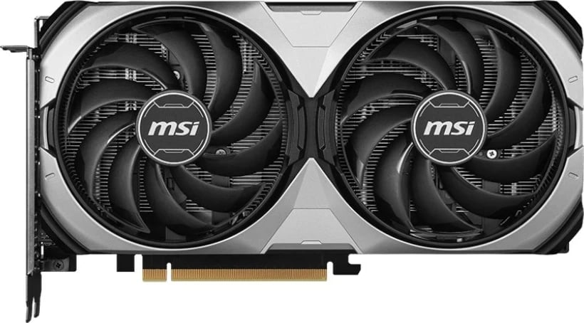 Kartelë grafike MSI VENTUS GeForce RTX 4070 2X E1 12G OC, 12 GB GDDR6, Argjendtë