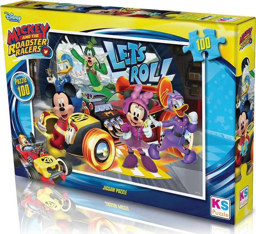 Puzzle për fëmijë KS Games Mickey Mouse 100 copë