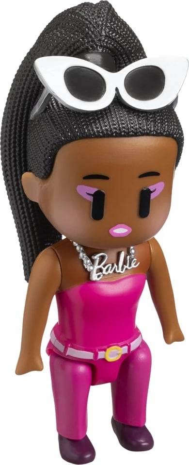 Figurë aksioni P.M.I. Kids World Stumble Guys x Barbie, Brooklyn, 11.5 cm, Rozë