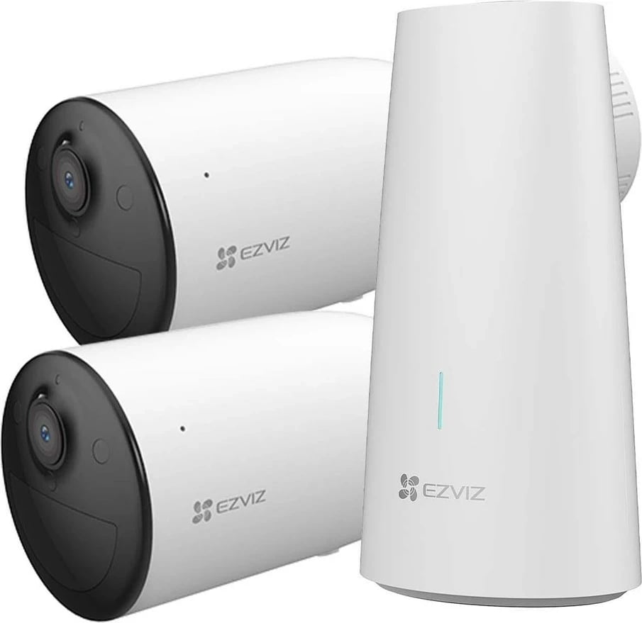 Kit kamerash EZVIZ SMART HOME 2x HB3 + bazë W2HS, e bardhë