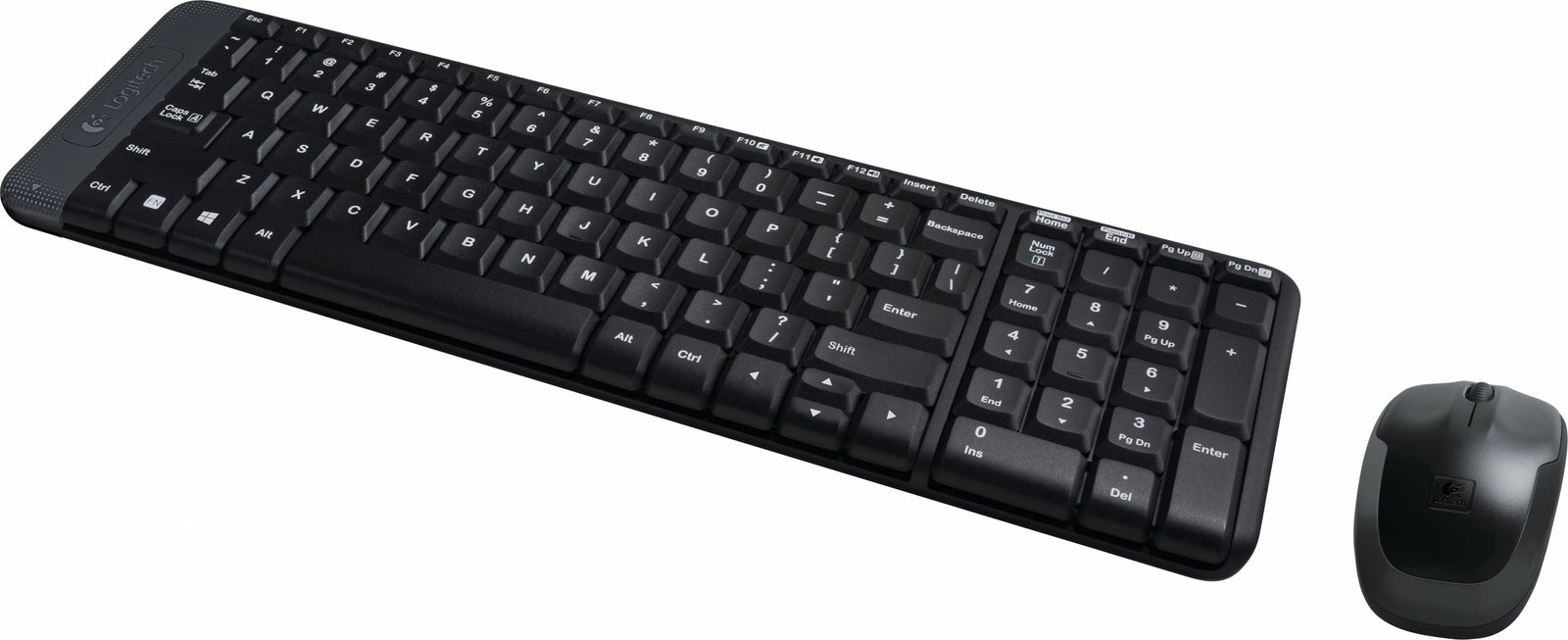 Tastierë dhe maus Logitech Wireless Combo MK220, Mini, Wireless, RF Wireless, QWERTY, Zi