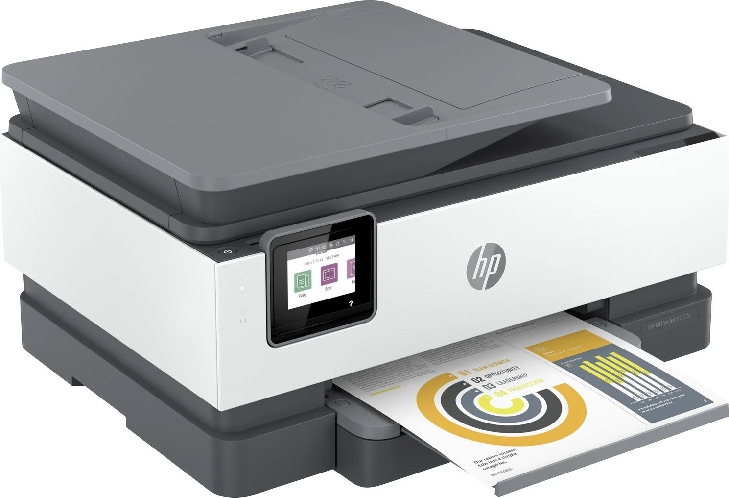 Printer HP OfficeJet Pro 8022e, i bardhë / i zi