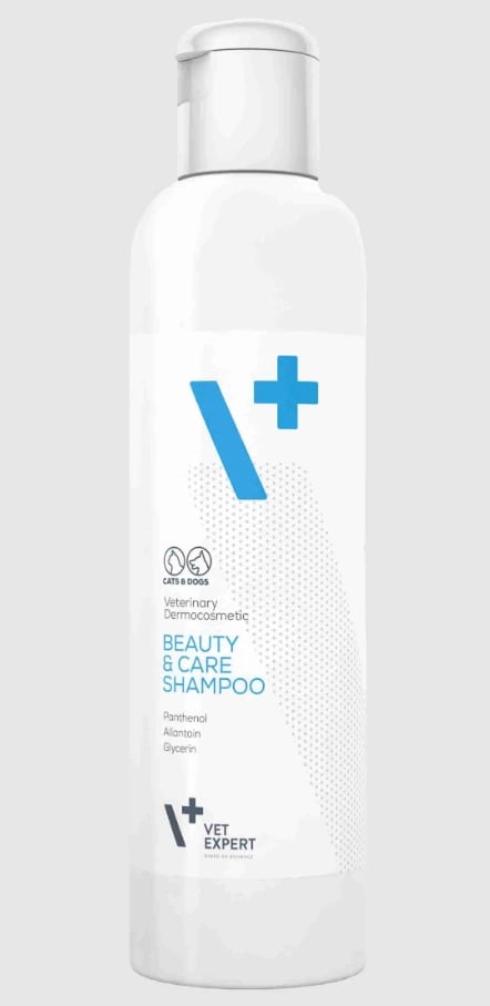 Shampo për mace dhe qen Beauty & Care Vetexpert, 250 ml