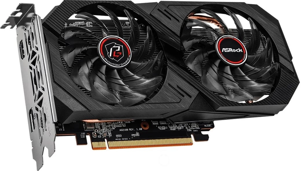 Kartë Grafike Asrock AMD Radeon RX 6500 XT Phantom Gaming D 4 GB GDDR6