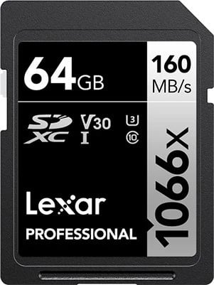 Kartë kujtese Lexar Professional 1066x SDXC 64GB