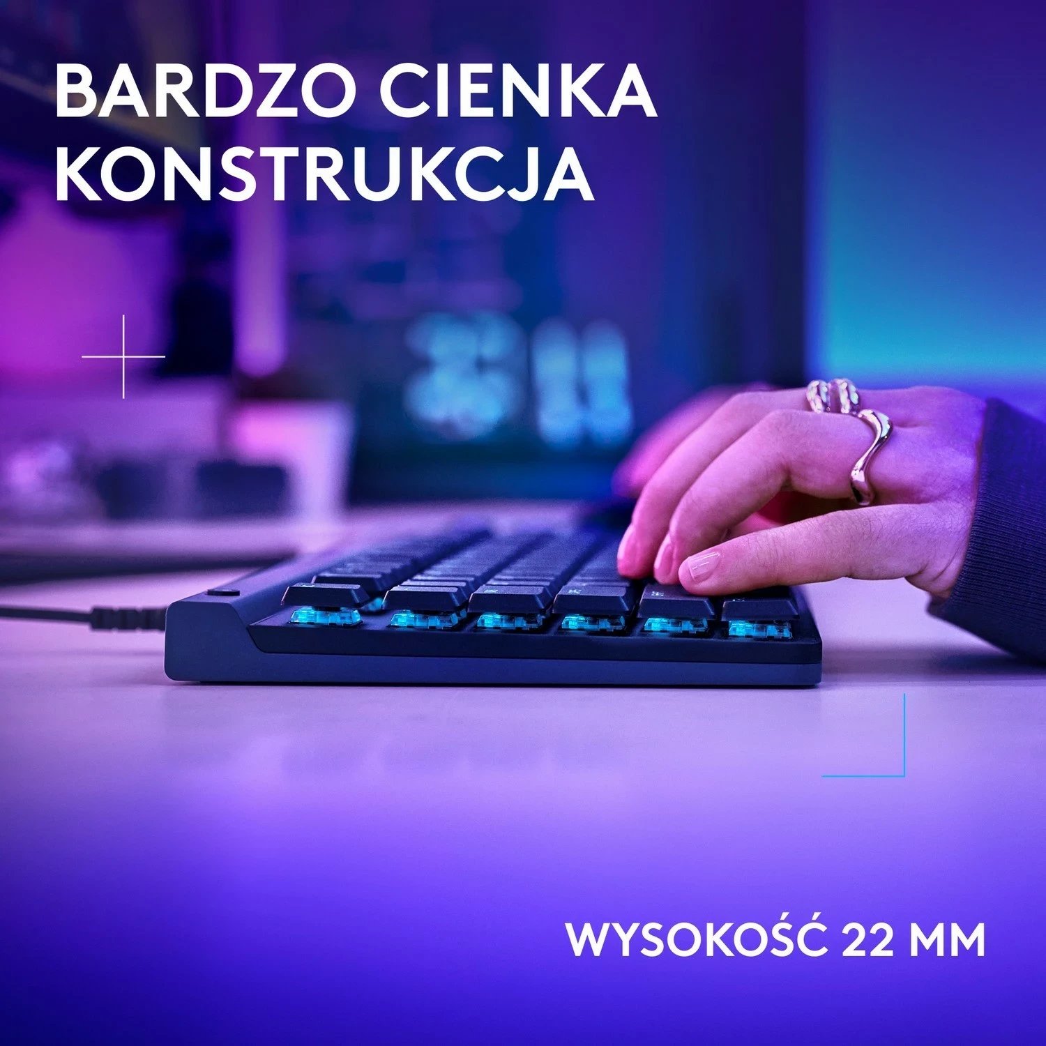 Tastierë Logitech G515 TKL, mekanike, RGB, e zezë