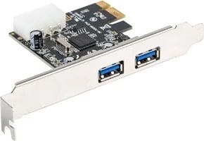 Kontrollor PCI-E LANBERG, me 2x USB 3.1