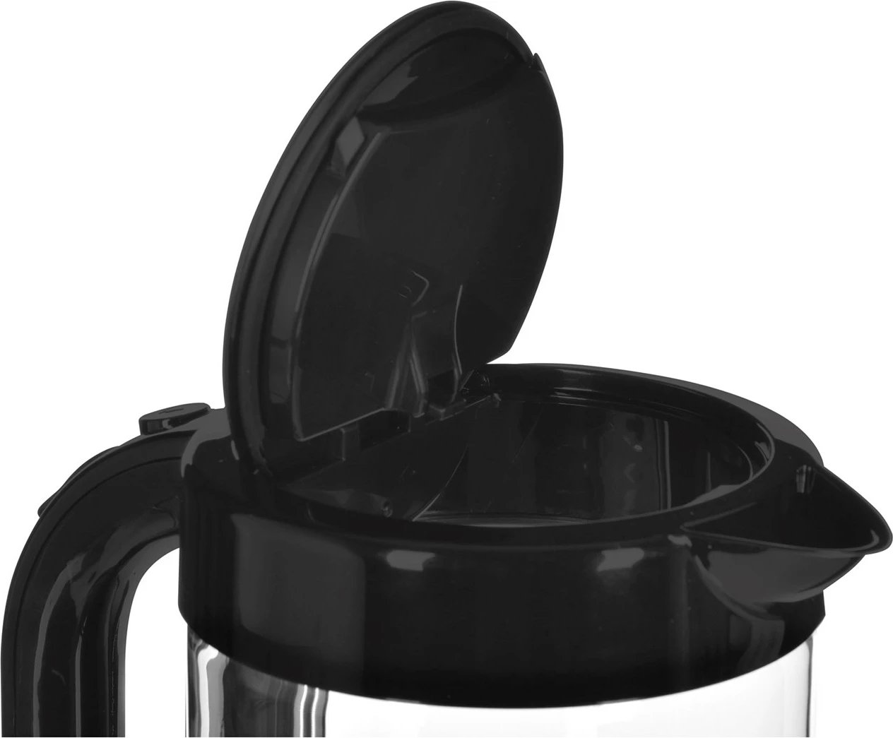 Vluese uji Bosch TWK70B03, 1.7 L, 2400 W, e zezë / transparente 