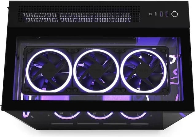 Kasë NZXT H9 Elite, Midi Tower, 8 ventilatorë, e zezë