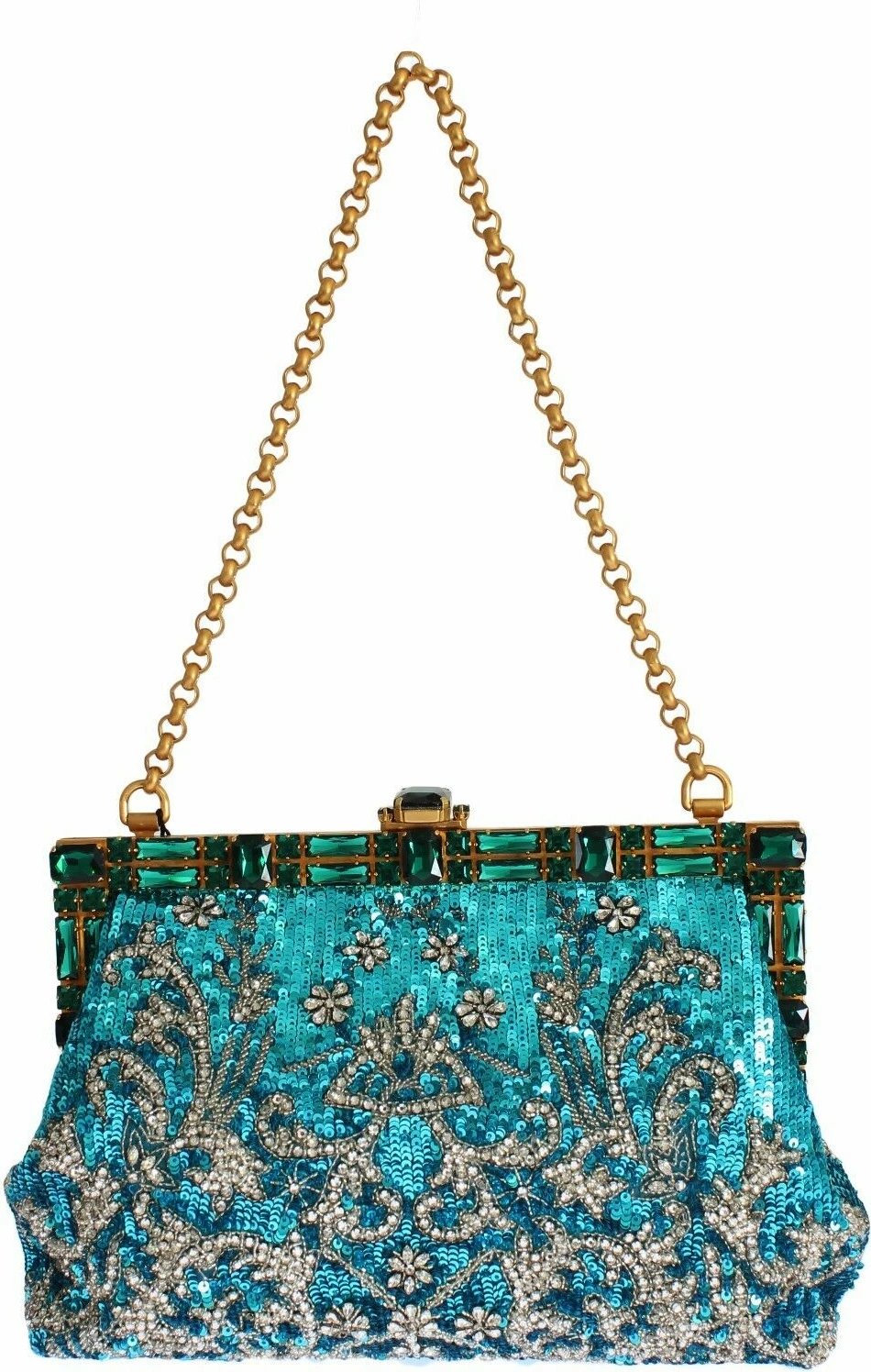 Çanta mbrëmjeje Dolce & Gabbana, blu