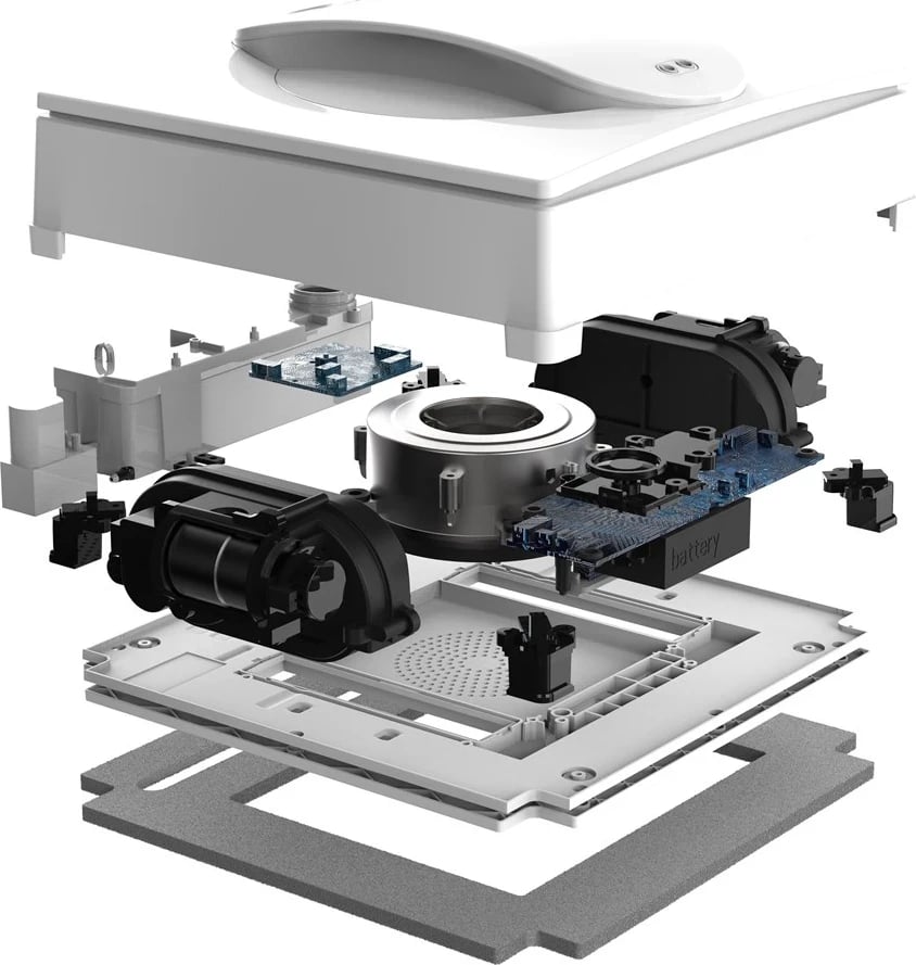 Robot për pastrim të dritareve Mamibot W120-F Spray, i bardhë