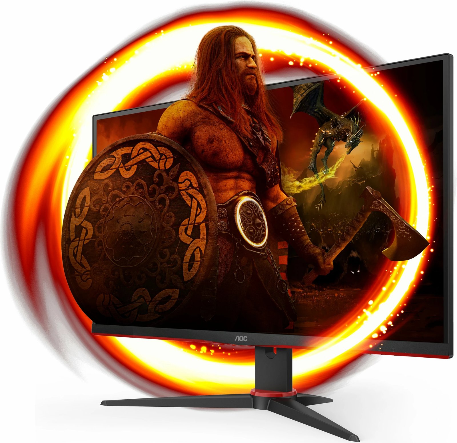 Monitor gaming AOC 27G2SAE/BK, 27", Full HD, 165Hz, i zi