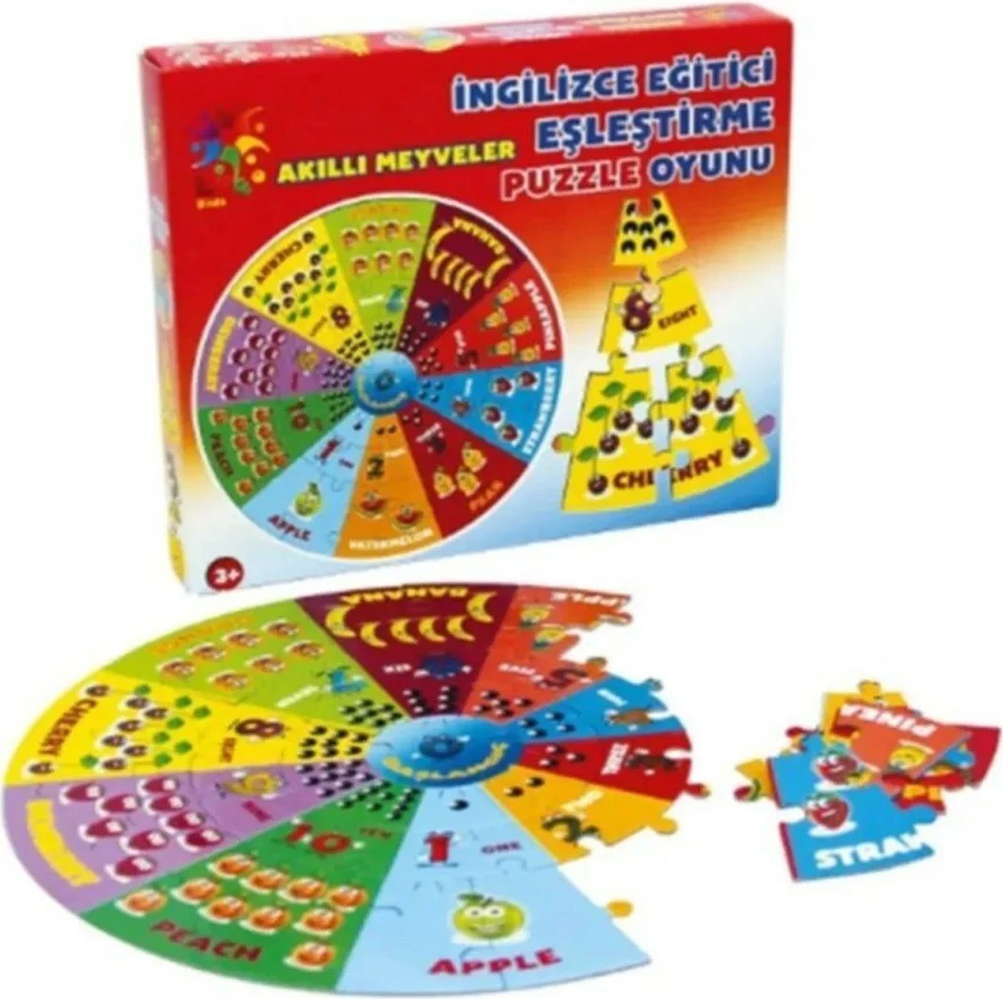 Lojë puzzle për fëmijë Lacoste Smart Fruits