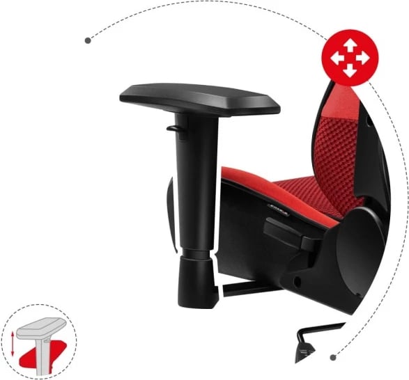 KARRIGE GAMING HUZARO HZ-FORCE 6.2 | RED