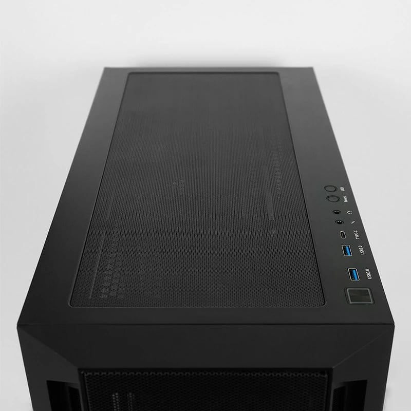 Kasë Chieftec APEX AIR GA-01B-M-OP, ATX, Midi Tower, PC, EATX, micro ATX, Mini-ITX, SPCC, Gaming, e zezë