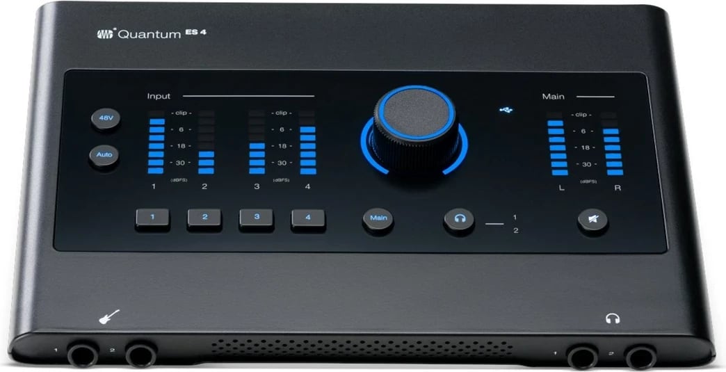 Audio interface PreSonus Quantum ES 4, USB-C, e zezë