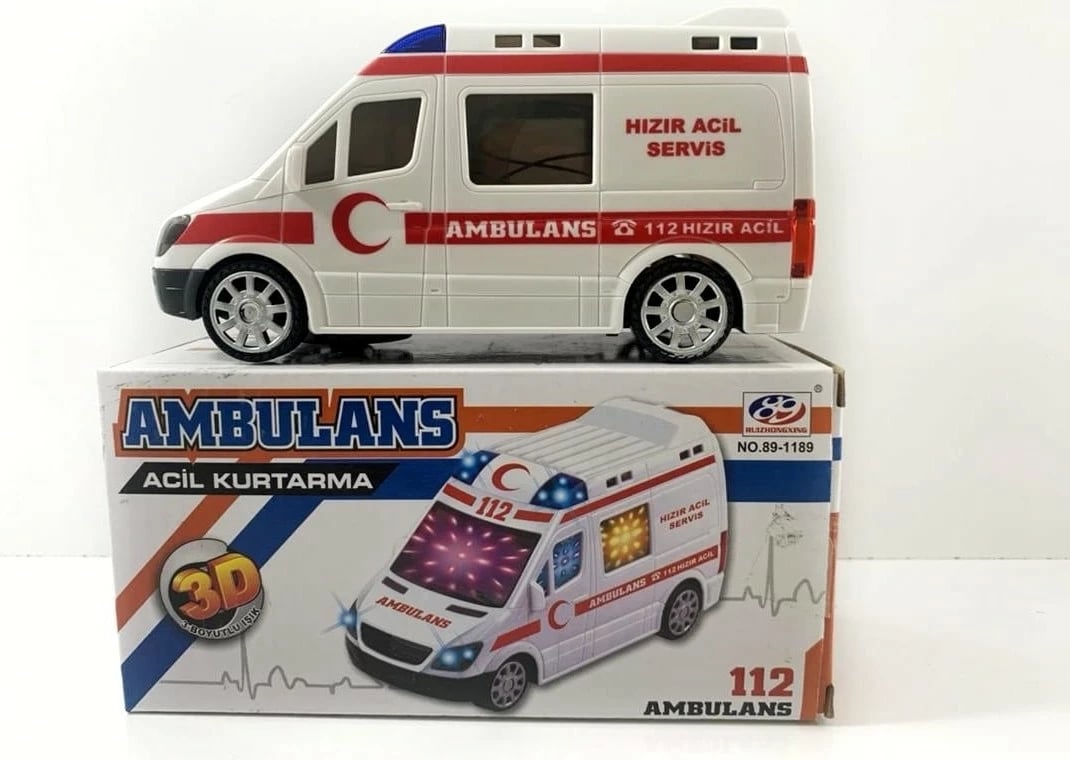 Vetura lodër ambulancë për fëmijë Kardelen, e bardhë