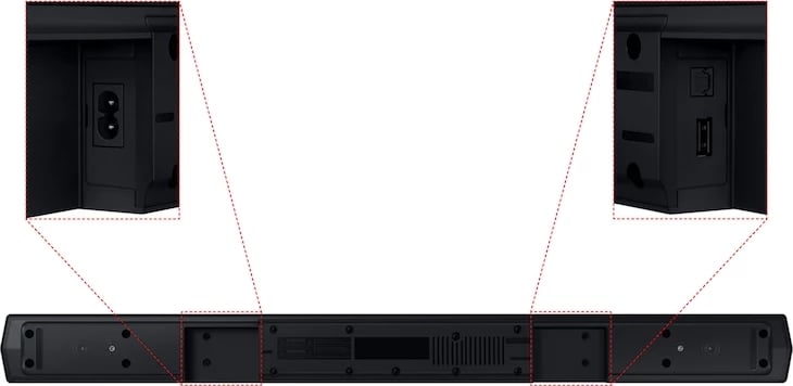 SOUNDBAR-SUBWOOFER SAMSUNG HW-C450/EN | 300W 2.1CH BLUETOOTH WIRELESS