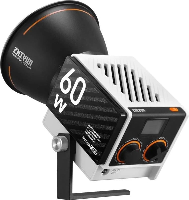 Dritë universale filmi Zhiyun Molus G60 COB, 60W, e bardhë