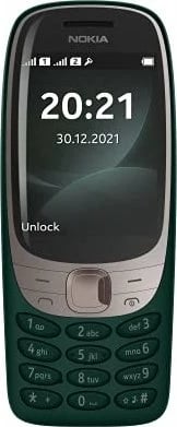 Celular Nokia 6310 TA-1607, Dual SIM, 16MB, i gjelbër