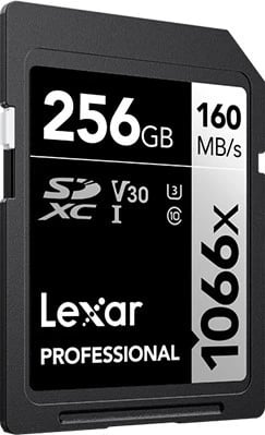 Kartë kujtese Lexar Professional 1066x SDXC, 256GB