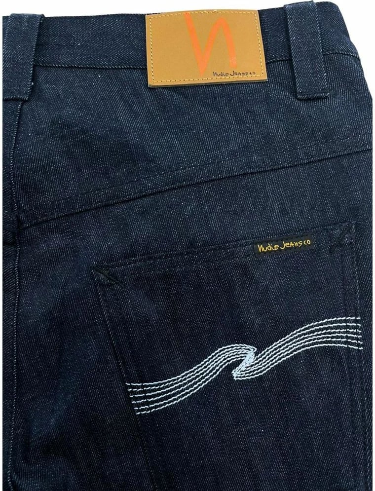 Pantallona xhins Nudie Jeans, për meshkuj, blu