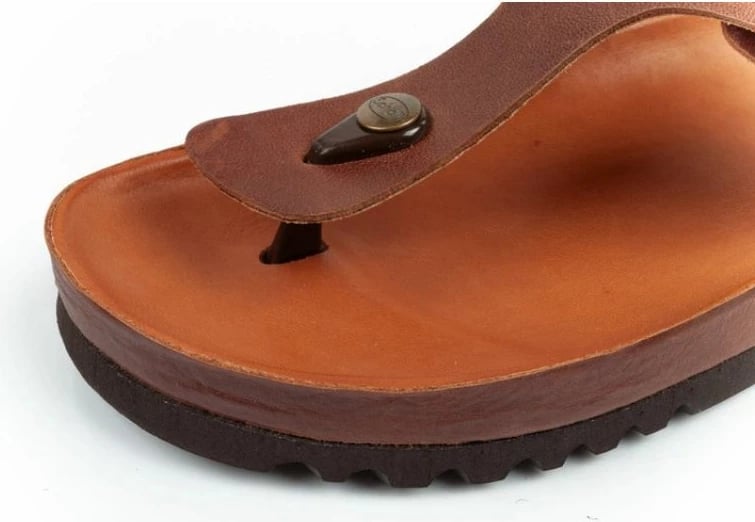 Flip-flop për meshkuj Scholl, kafe