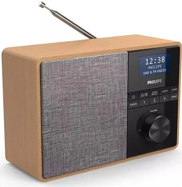 Radio Philips TAR5505, Bluetooth, ngjyrë kafe