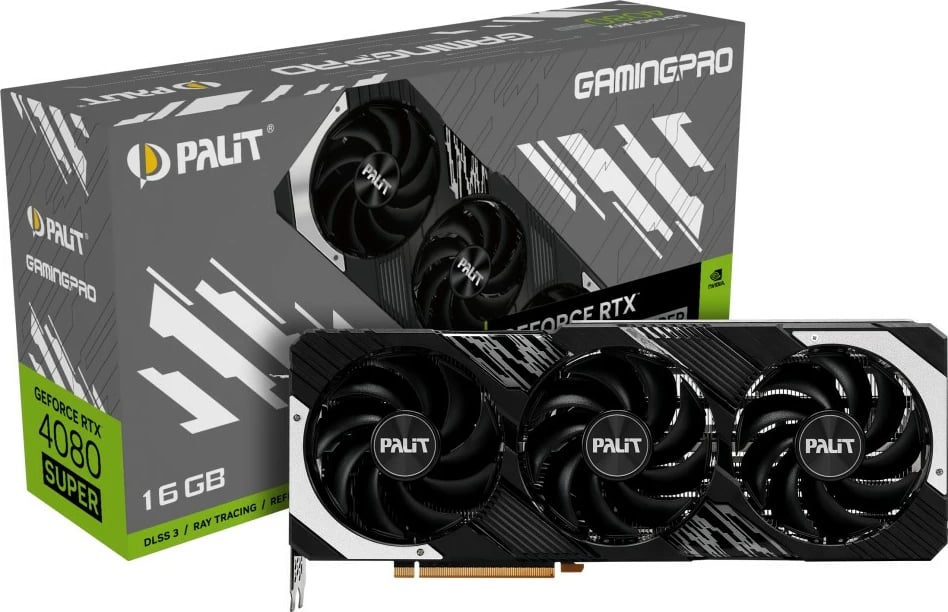 Kartelë grafike Palit NED408S019T2-1032A, GeForce RTX 4080 SUPER, 16 GB, GDDR6X, PCI Express 4.0