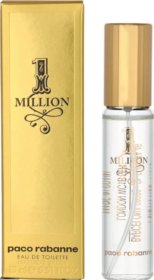 Eau de Toilette Paco Rabanne 1 Million, 15 ml