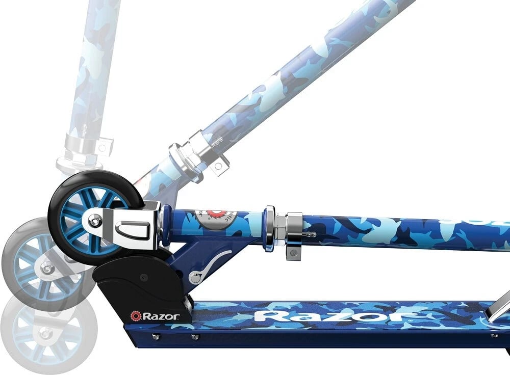 Scooter Razor Model A Shark Camo, blu