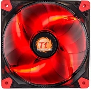 Kasë ventilator Thermaltake Moon 12, e kuqe