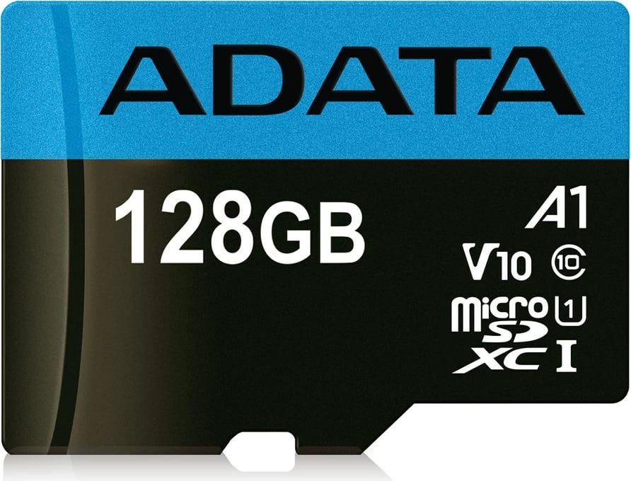 MicroSD Adata, 128GB, Class 10