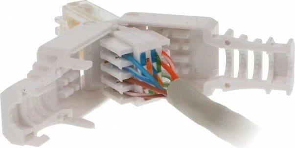 Fishekë i bllokueshëm vetë Intellinet RJ45, i bardhë