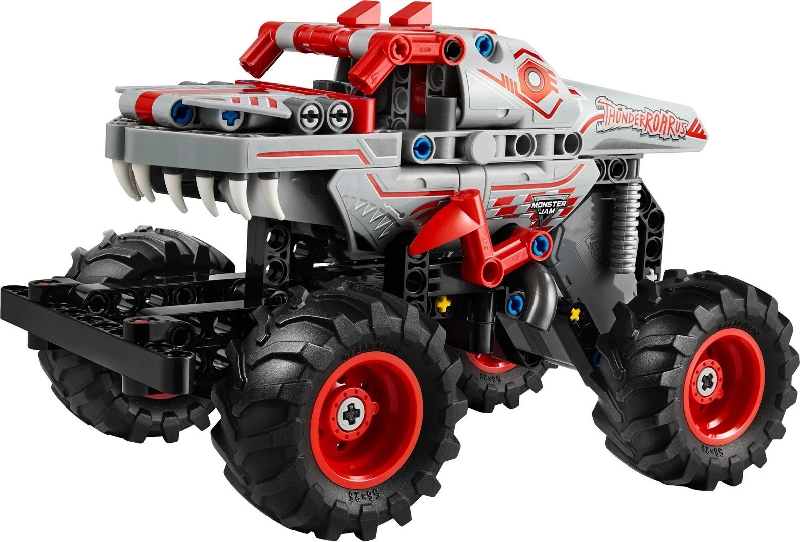 Lego Technic 42200, Set me mekanizëm tërheqës, për fëmijë 7+ vjeç, Gri dhe Kuqe