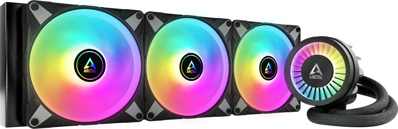 Ftohës uji ARCTIC Liquid Freezer III 420 A-RGB, 14 cm, i zi