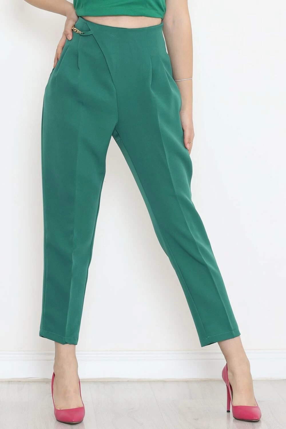 Pantallona Hd Giyim, femra, të gjelbra