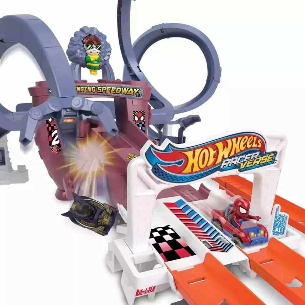 Set i pistës me makina Hot Wheels për fëmijë