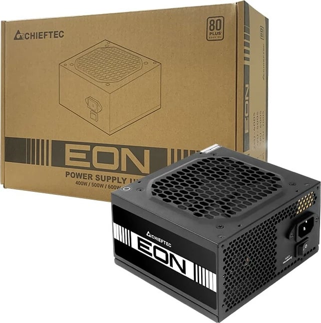 PSU Chieftec EON, 600 W, 80 PLUS, e zezë