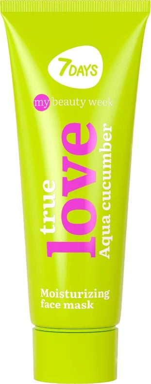 Maskë për fytyrë 7days True Love Moisturizing, 80ml