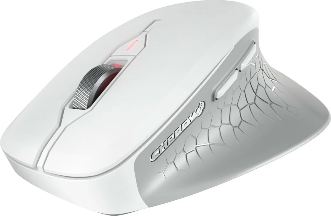 Maus Cherry Stream Comfort, RF Wireless, 4000 DPI, Gri, Bardhë