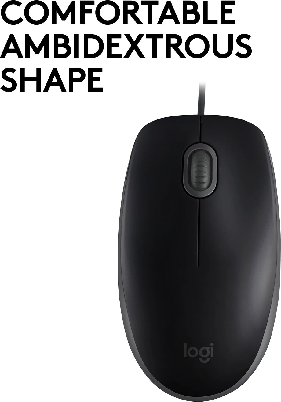 Maus Logitech B110 Silent, i zi