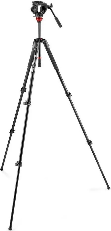 Tripod Manfrotto video kit 190 + head 500AH, i zi