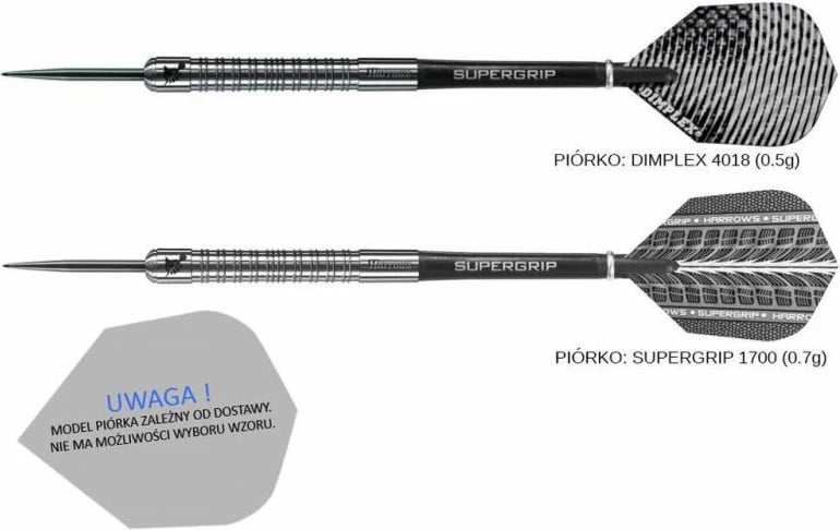 Shigjeta për darts Harrows Supergrip, për meshkuj dhe femra