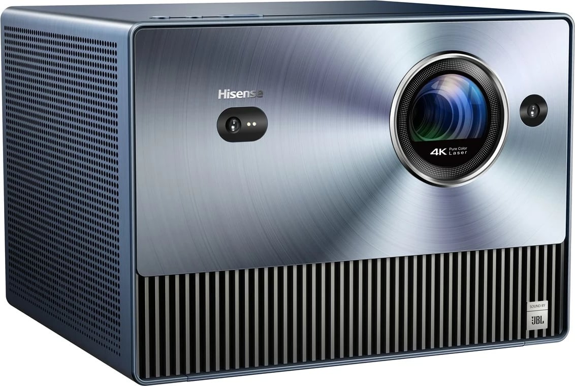 Projektor Hisense C1, 1600 ANSI lumens, DMD UHD 4K, Çelik inox