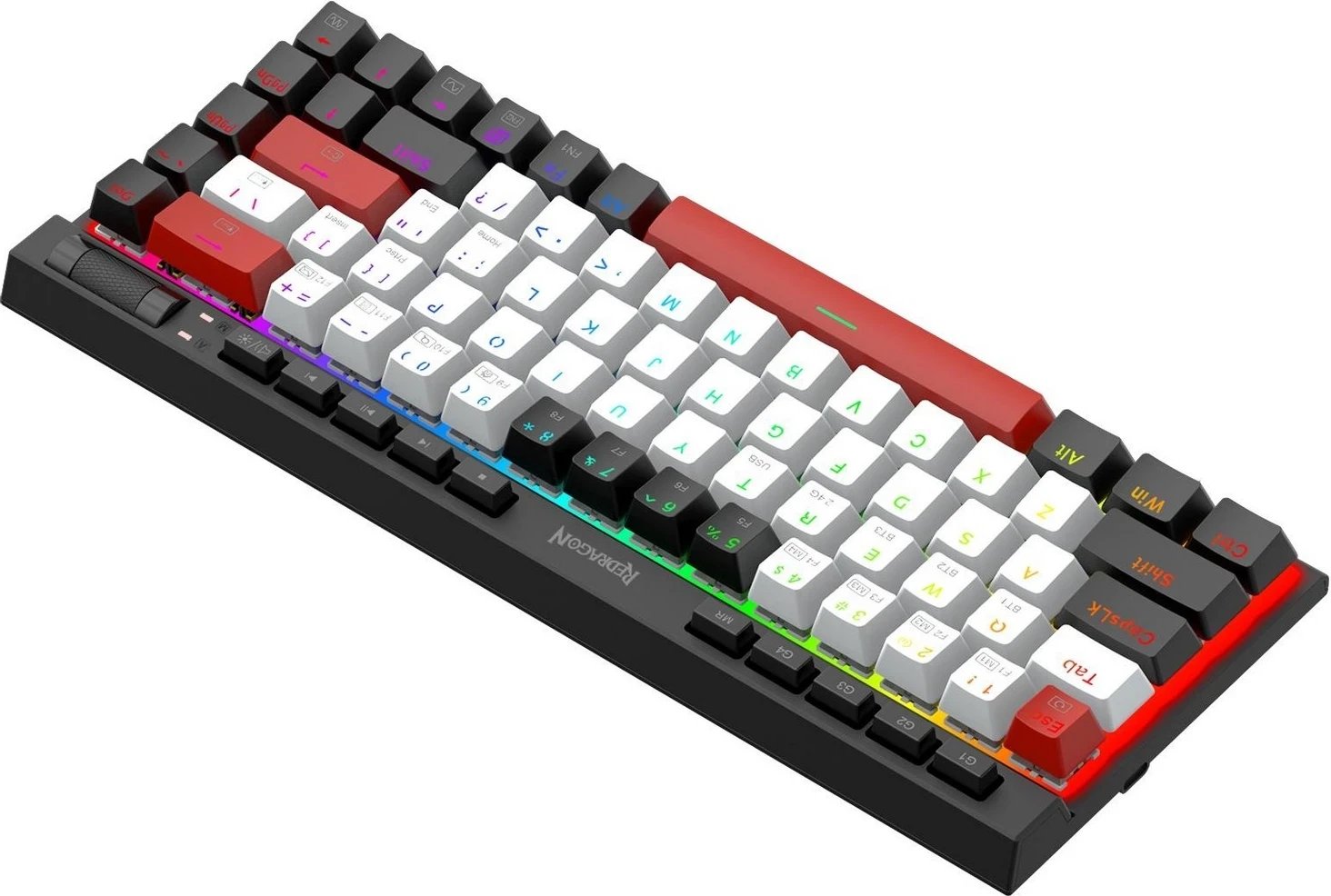 Tastierë Redragon K635WBR-RGB-PRO MagicWand Mini, e zezë