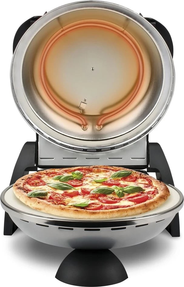 Furrë për Pizza G3 Ferrari Delizia, 1 pizza, 1200 W, Argjendtë