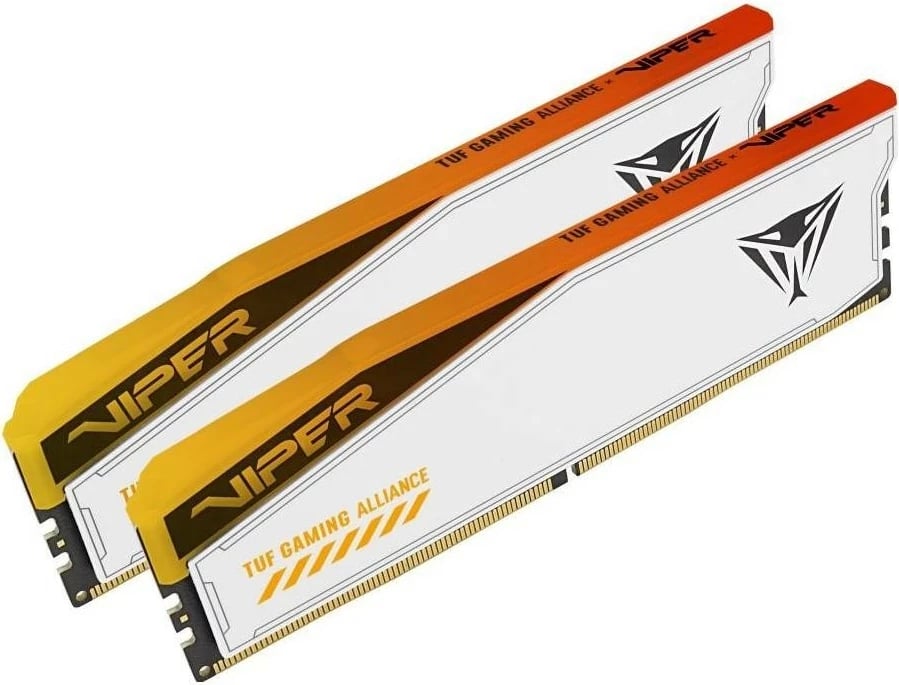 RAM Memorje Patriot Viper Elite 5 RGB TUF 32GB [2x16GB 6000MHz DDR5 CL36 DIMM] e bardhë