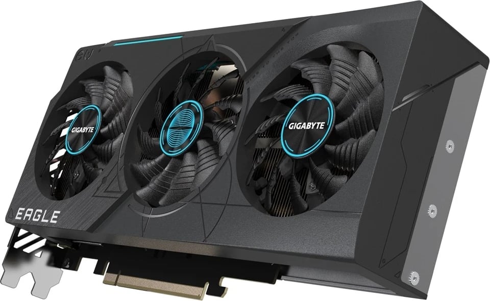 Kartë Grafike Gigabyte EAGLE GeForce RTX 4070 SUPER OC 12G, NVIDIA 12 GB GDDR6X, e Zezë