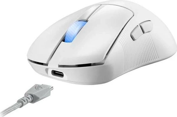 Maus ASUS ROG Keris II Ace Wireless, i bardhë